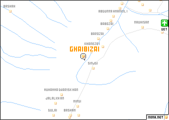 map of Ghāibizai