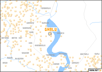 map of Ghalu