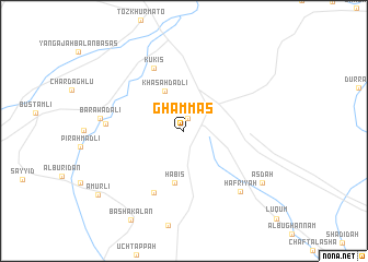 map of Ghammās