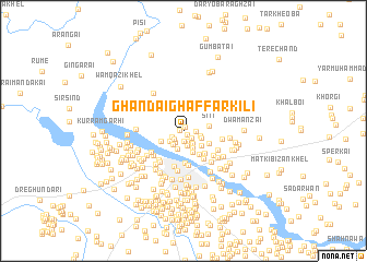map of Ghandai Ghaffār Kili