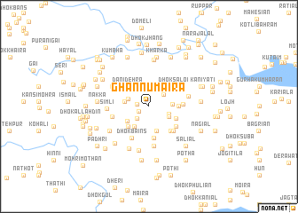 map of Ghannu Maira