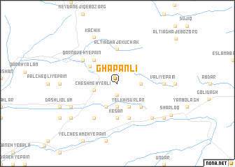 map of Ghāpānlī