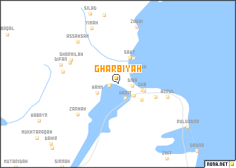 map of Gharbīyah