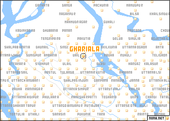 map of Ghariāla