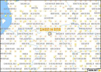 map of Gharihāna