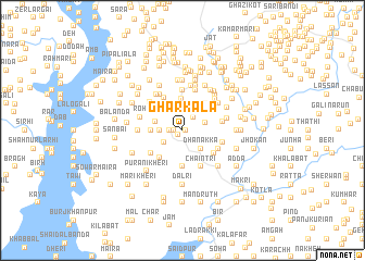 map of Gharkāla