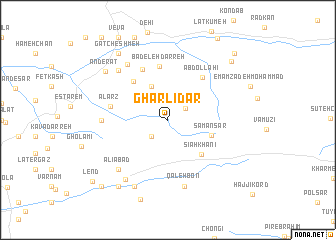 map of Ghārlīdar