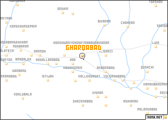 map of Gharqābād