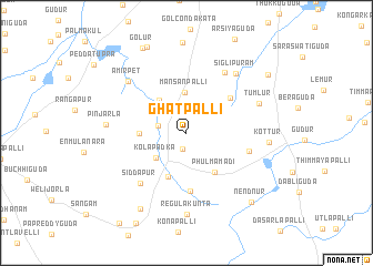 map of Ghātpalli