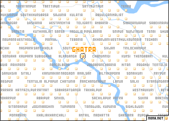 map of Ghātra