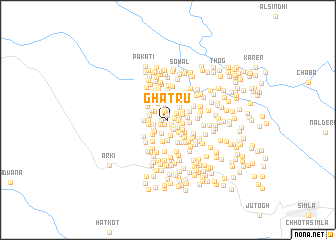 map of Ghātru