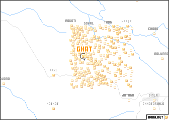 map of Ghāt