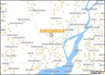 map of Ghaus Bagga