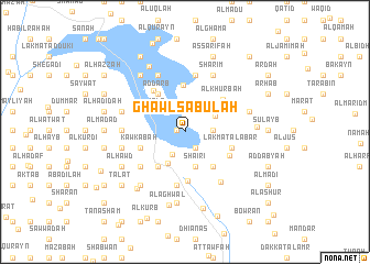 map of Ghawl Sabūlah