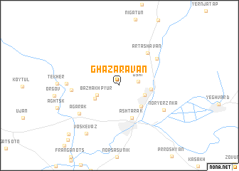 map of Ghazaravan