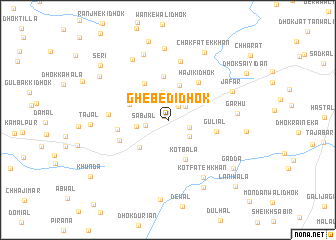 map of Ghebe di Dhok