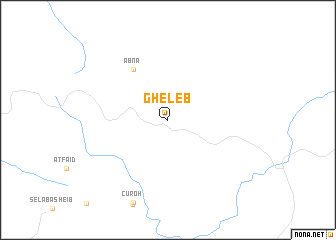 map of Gheleb