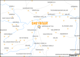 map of Gheybī Sūr