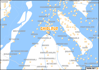 map of Ghialpur