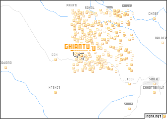 map of Ghiāntu