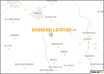 map of Ghio Scholl Station