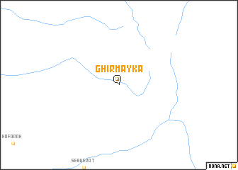 map of Ghirmayka