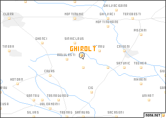 map of Ghirolt