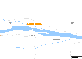 map of Gholām Bachcheh