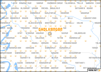 map of Gholkandar