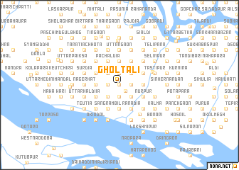 map of Gholtali