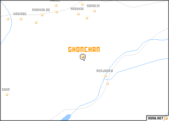 map of Ghonchan