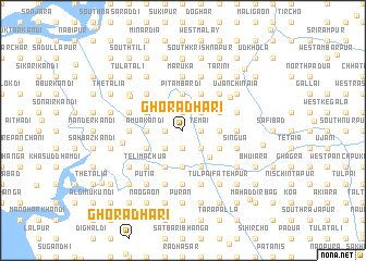 map of Ghorādhāri