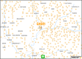 map of Ghori