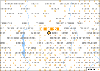 map of Ghoshara