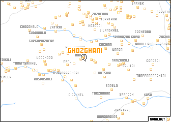 map of Ghozghani