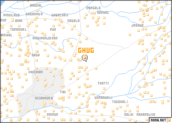 map of Ghug