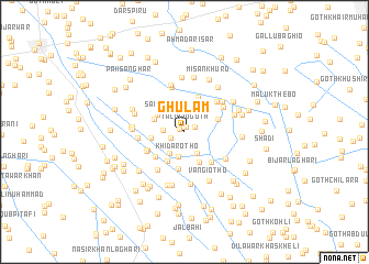 map of Ghulām