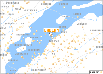 map of Ghulām