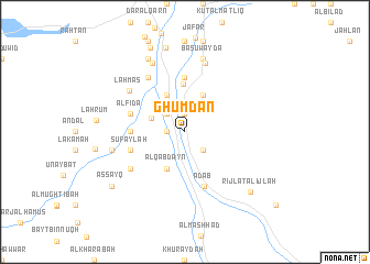 map of Ghumdān