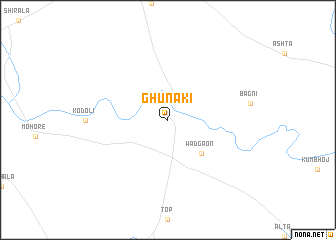 map of Ghunaki