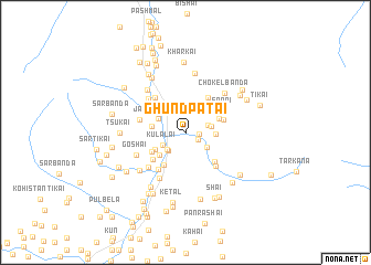 map of Ghundpatai