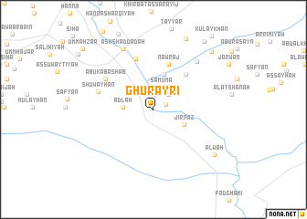 map of Ghurayrī