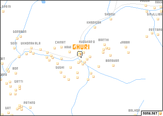 map of Ghuri