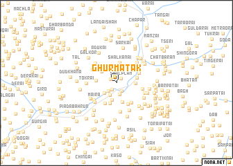 map of Ghur Matak