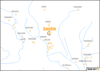 map of Ghurmi