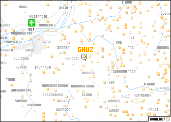 map of Ghuz