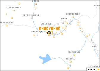 map of Ghwāya Kho