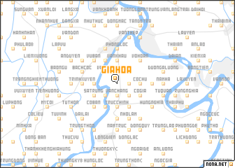 map of Gia Hòa
