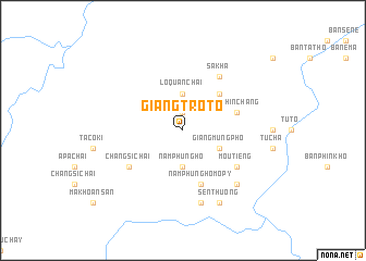 map of Giang Trò To