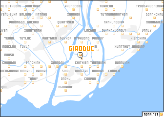 map of Giáo Dực